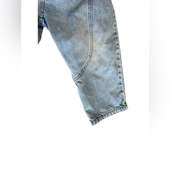 Vintage Y2K denim balloon pants with patches - Picture 4 of 6